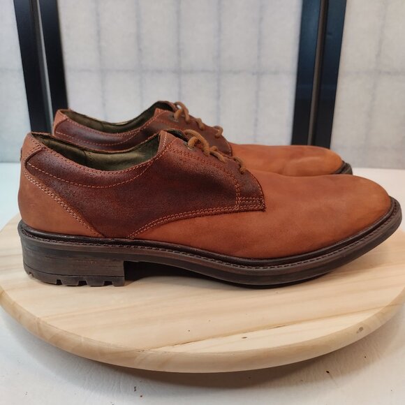 Josef Seibel Other - Josef Seibel Oscar 5 Derby Shoes Castagne Brown Two-Toned Leather Men EU 43 US 9